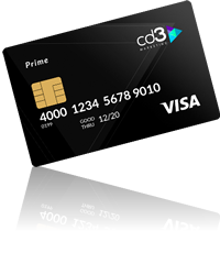 Cartão Prime - Cd3 Card Prime - Visa - Cd3 Marketing