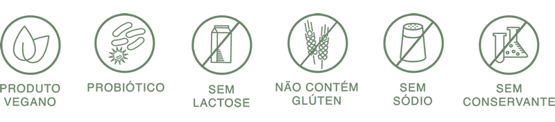 Puro Verde Kombuchas - Probiótico, vegano, sem lactose, sem gluten, sem sódio, sem conservante